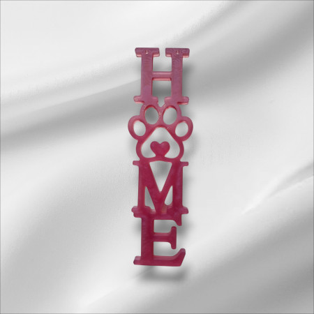 Aufhänger - Home mit Pfötchen 