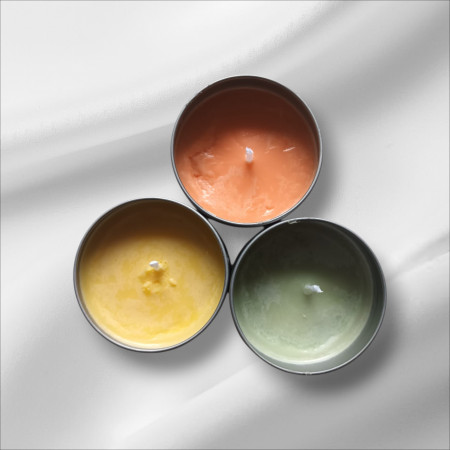 Kerzenduftdosen 3er Set - Limitierte Auflage