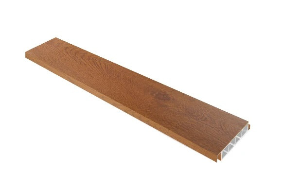 Aluminium-Lamelle Farbe Goldeiche 150 cm